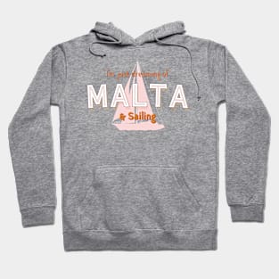 Malta Sailing Lover Tourist Design Hoodie